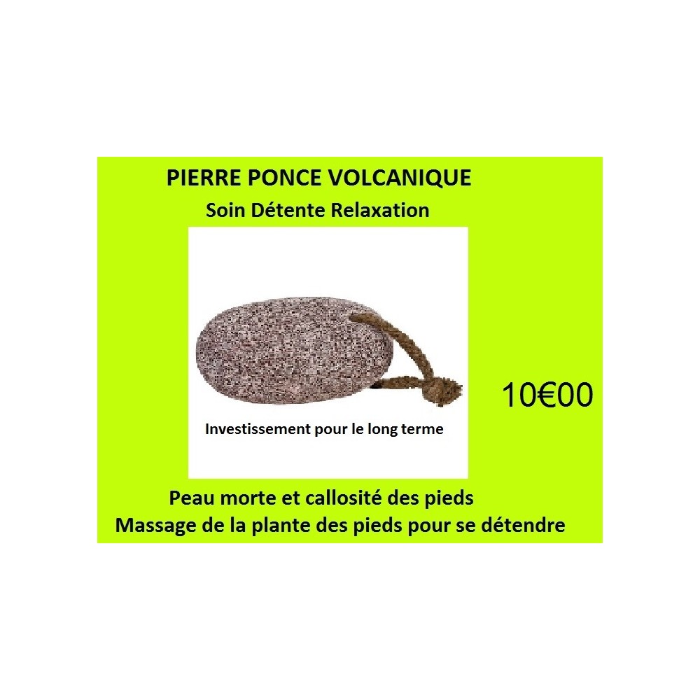 PIERRE PONCE NATURELLE VOLCANIQUE - 11365